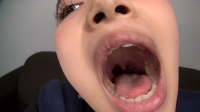 フェチ：素人娘あずさちゃんの舌・口内自撮り（通常版＋３Ｄ）